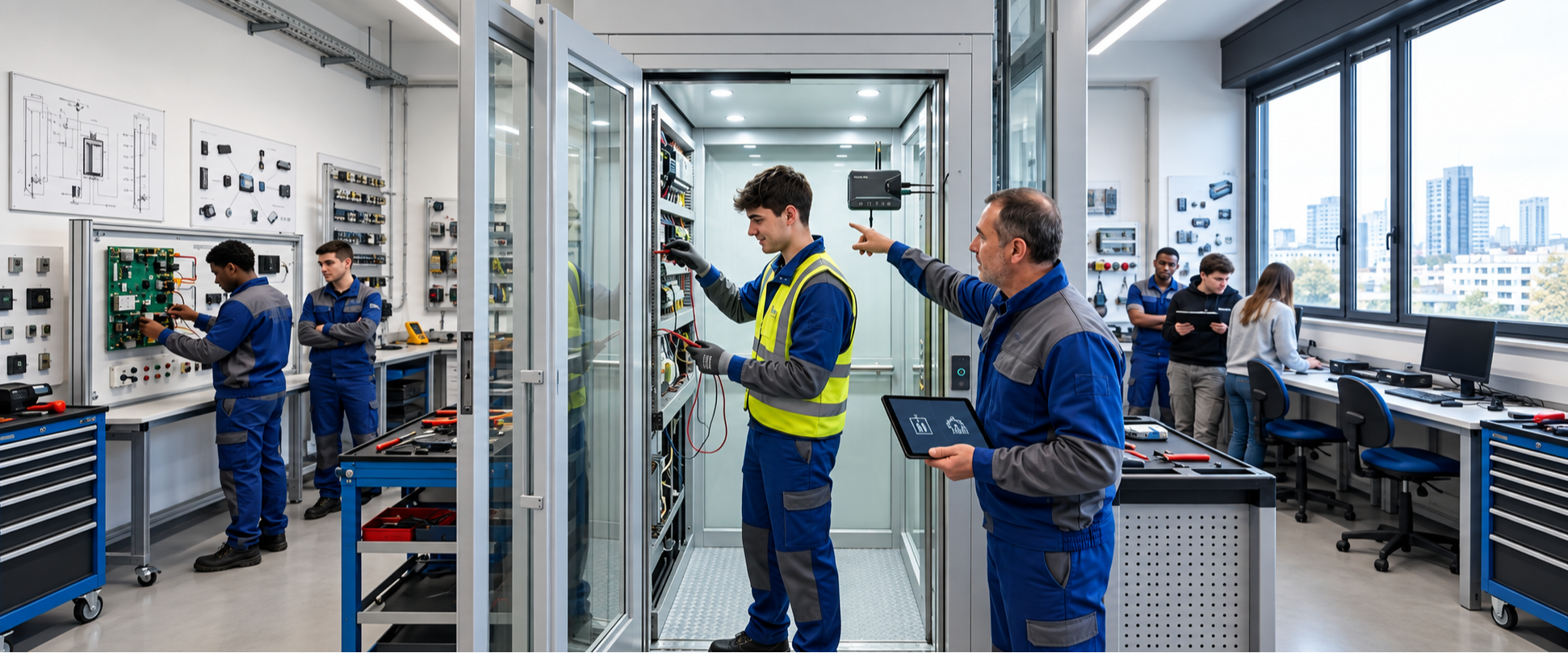 DomoLift Lab - Un laboratorio per i tecnici di domani